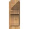 Ekena Millwork Olympic Arts & Crafts Rough Sawn Outlooker, Western Red Cedar, 8"W x 16"D x 20"H OUT08X16X20OLY03RWR - alternate 2